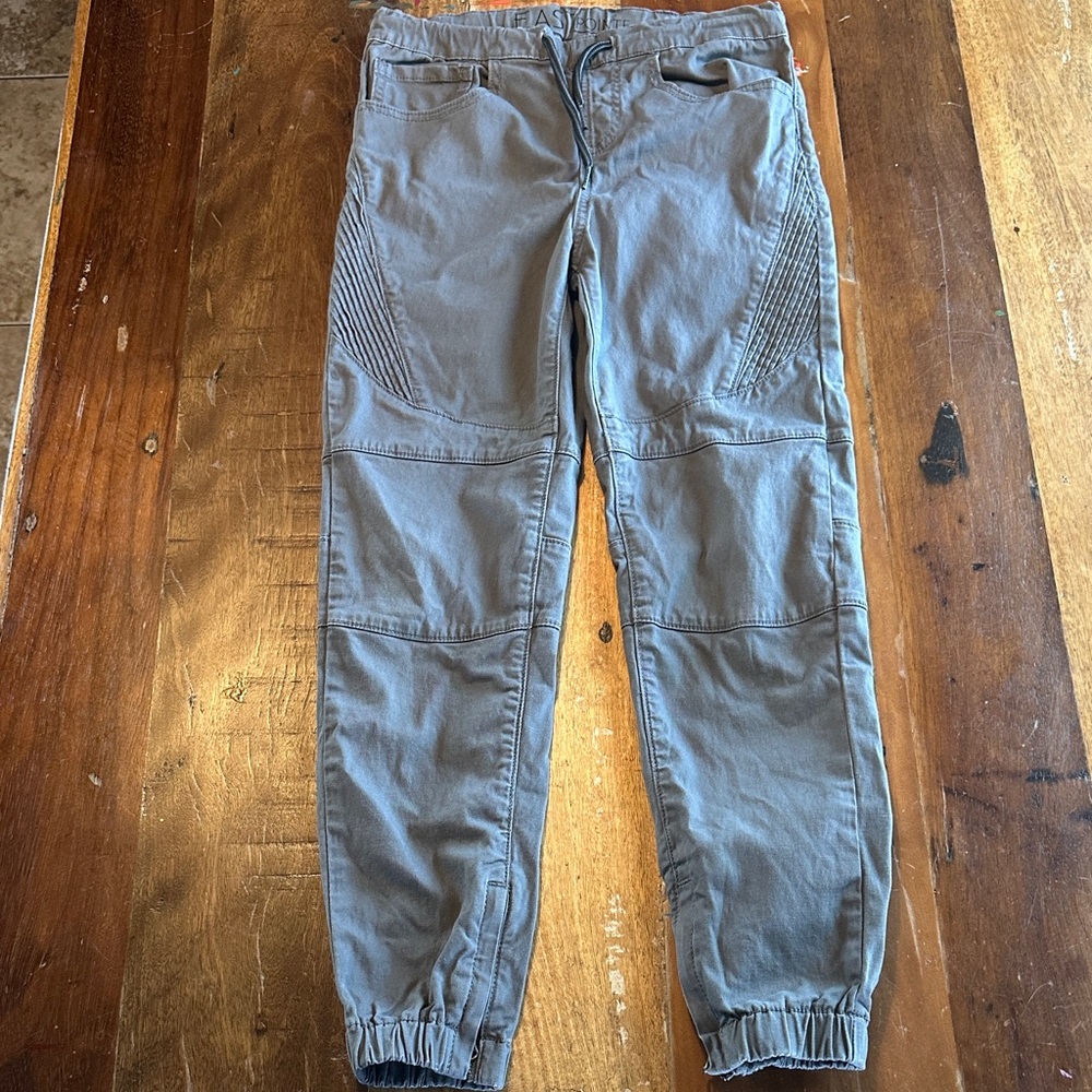 Kids Casual Gray Jogger Pants